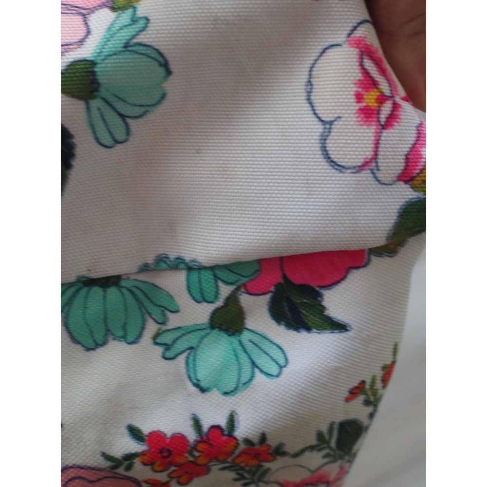 JanSport Floral Print White Multi Backpack Cottagecore OS Good School Travel - Picture 10 of 16